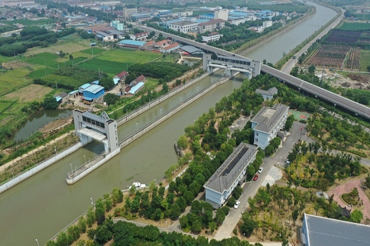 丹金溧漕河金坛段航道整治及丹金船闸工程荣获2020-2021年度国家优质