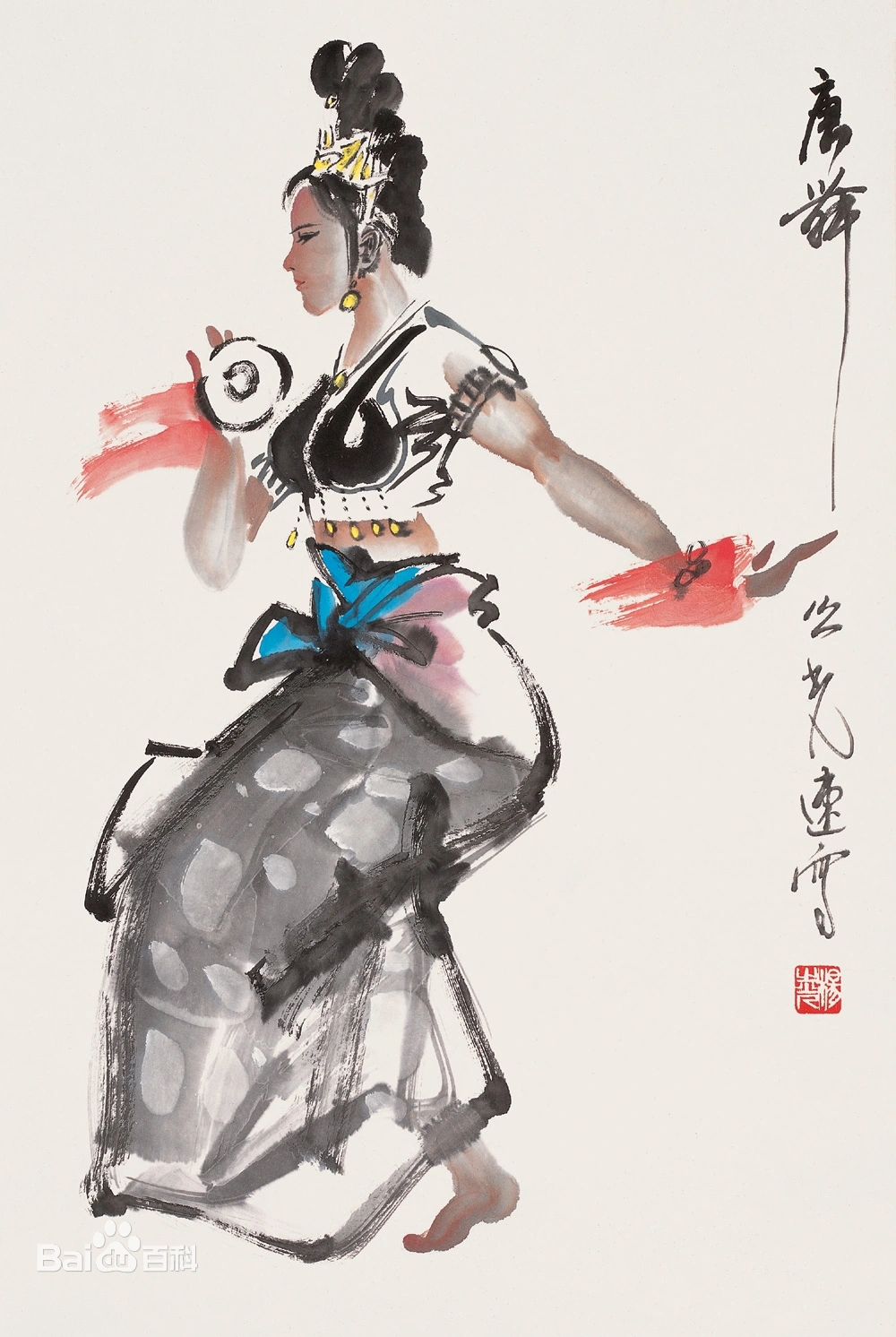 杨之光国画作品赏析