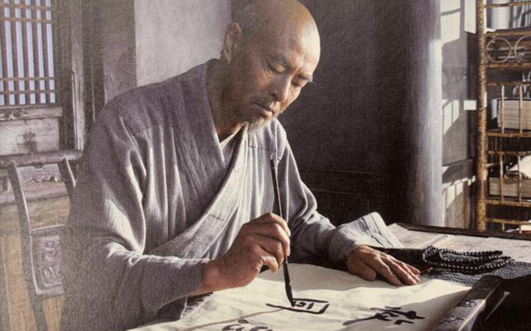 弘一法师:放下心中的仇恨,才能饶恕自己的心