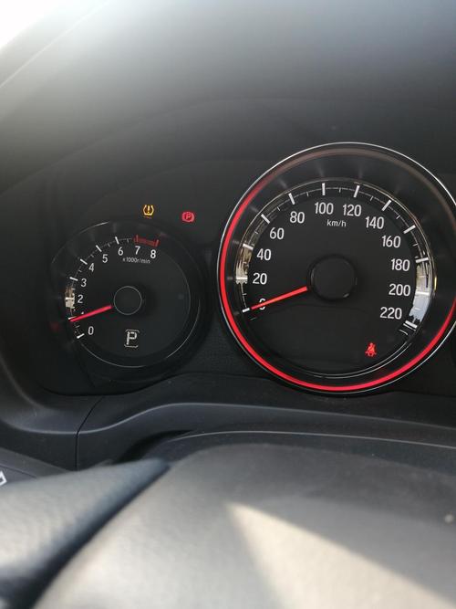 本田crv怎么看哪个胎压不足