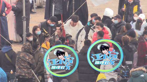 许凯片场为古力娜扎整理头发于正惊喜现身来探班