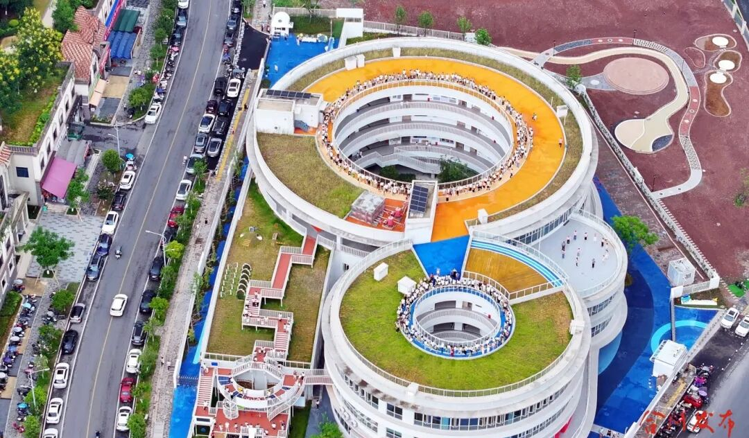 合川区大南街幼儿园花滩总部开启学前教育新时代