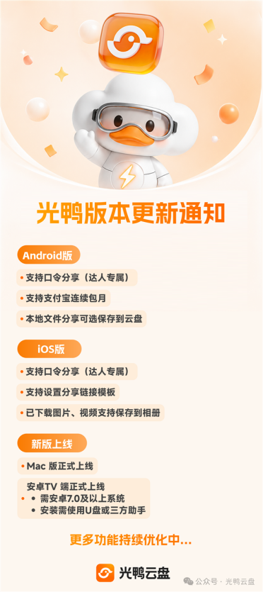 永久2TB空间免费领！迅雷光鸭云盘宣布Mac、TV端正式上线