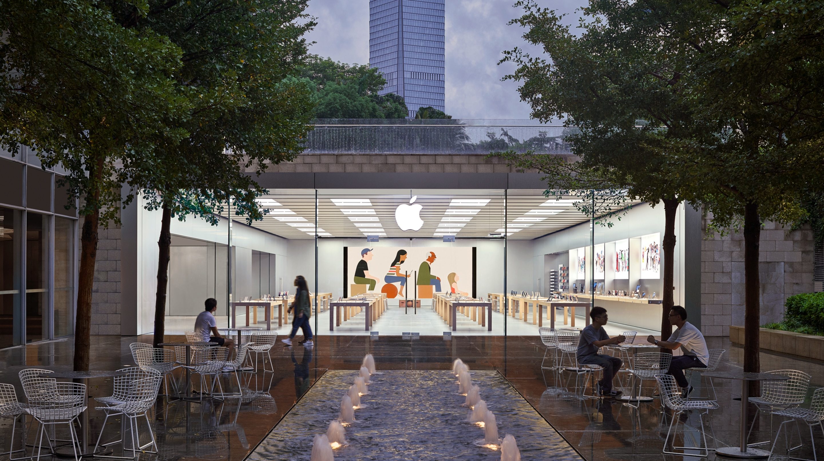 时隔十年深圳第二家applestore零售店来了