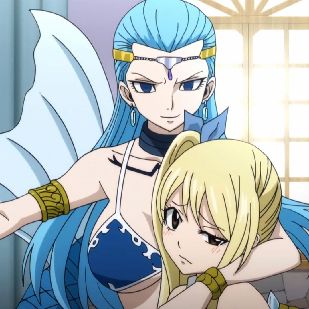 《妖精的尾巴》水瓶座星灵阿葵亚,动漫头像自剪分享