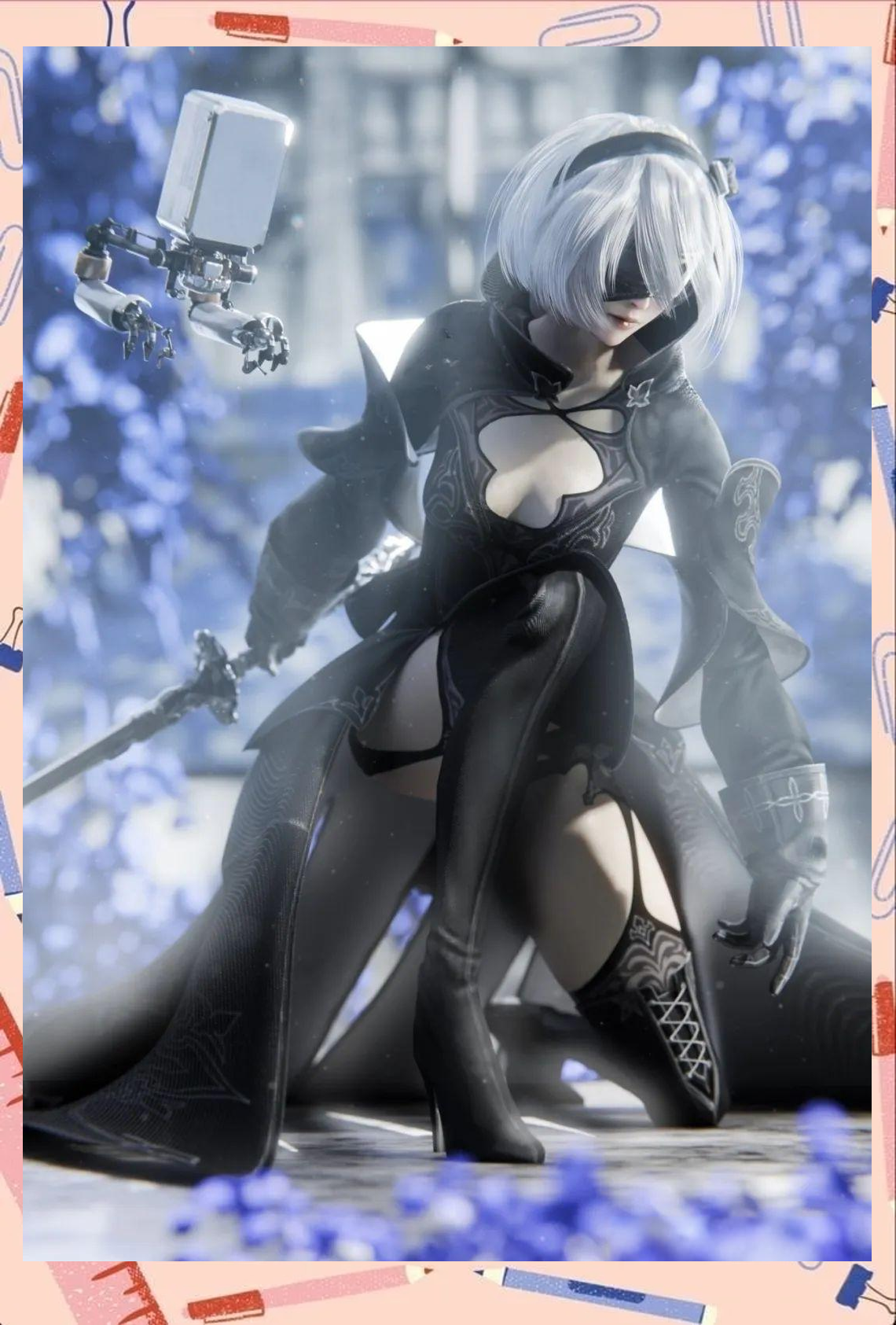 尼尔机械纪元中的人造人女神