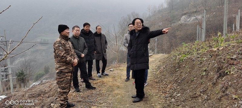 白河:市农科院院长张百忍到白河调研指导特色产业建设工作