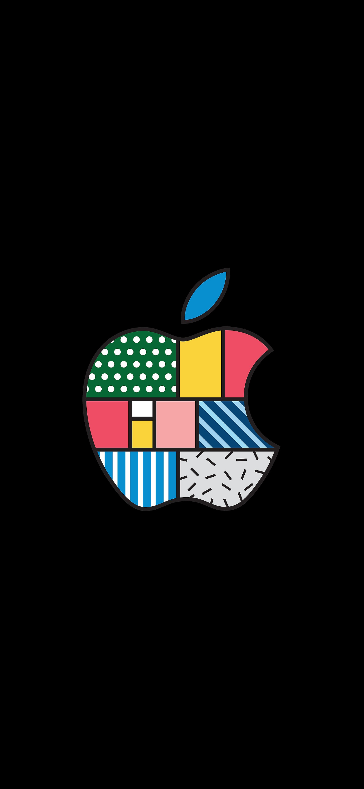 苹果logo壁纸超清竖屏图片