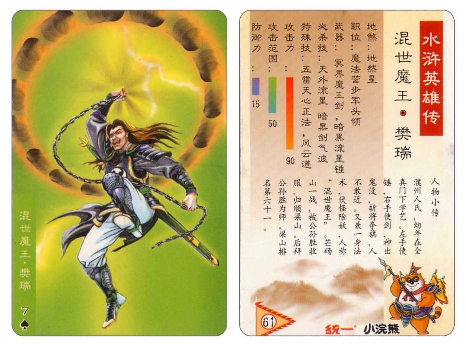《水浒传》梁山一百零八将之混世魔王樊瑞
