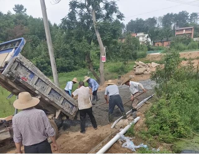 麻城市—乘马岗镇美丽城乡建设行动进行时