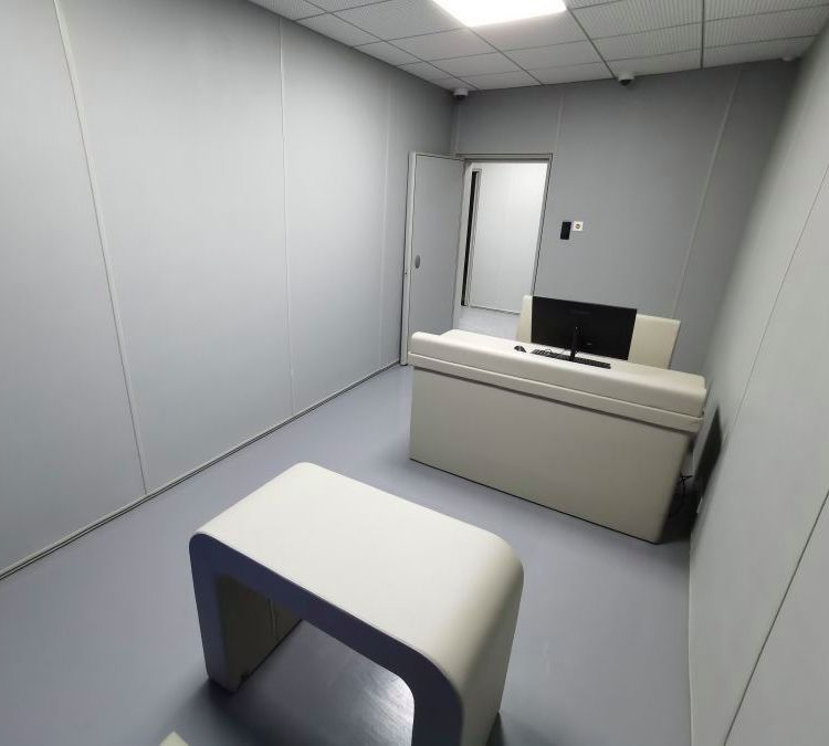 审讯室纳米棉软包防撞墙板2023案例效果图展示