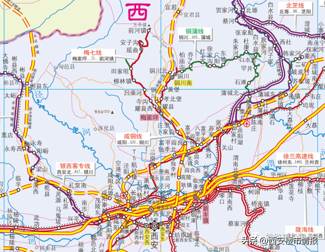 陕西高铁最新规划曝光,榆林将迎来3条高铁