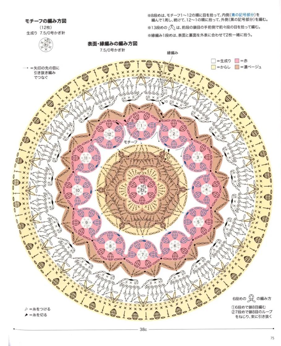 冬日必备的手工编织毛线坐垫,配色精致,款款都是艺术品
