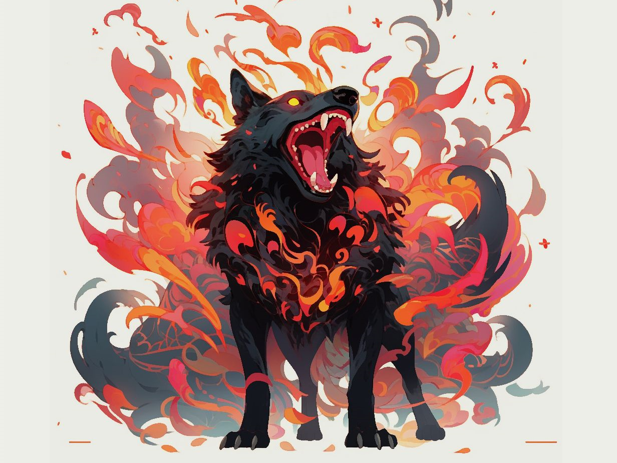 《山海经》神兽17·祸斗