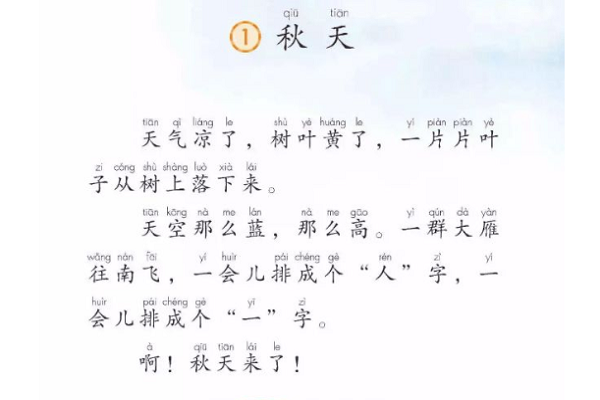 课文从哪几个方面写了秋天