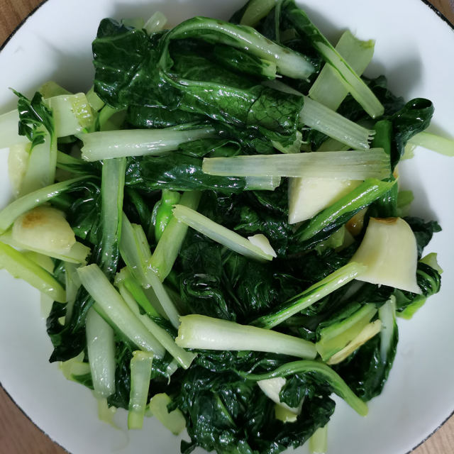 蒜炒匙羹白,做法简单,家常快手菜