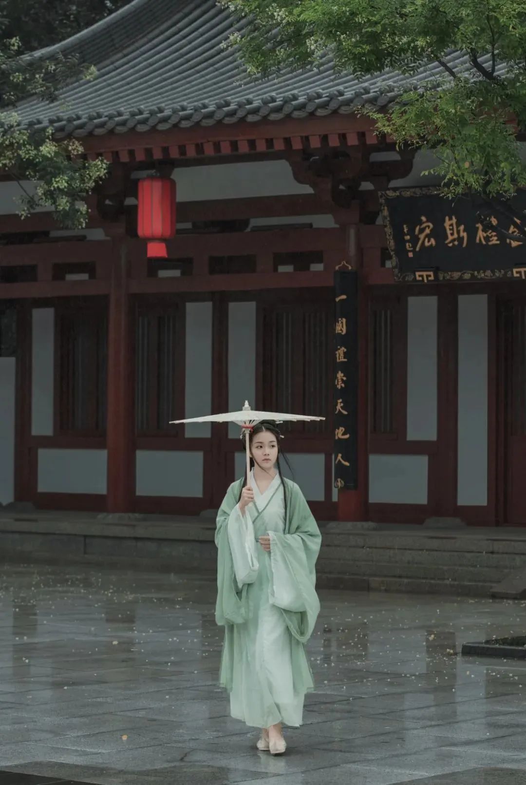 一场西安秋雨一幅长安美景
