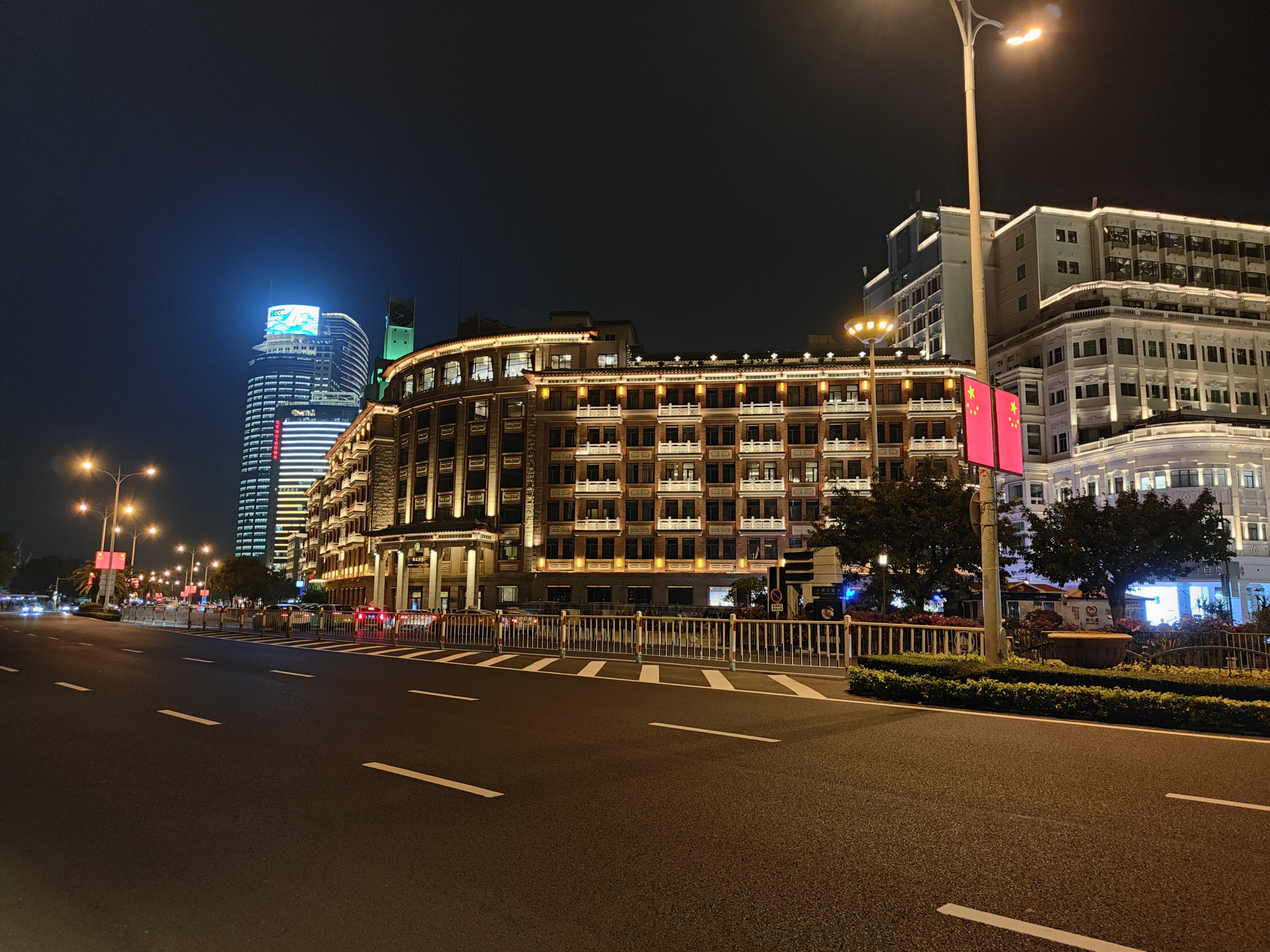 厦门鹭江道夜景