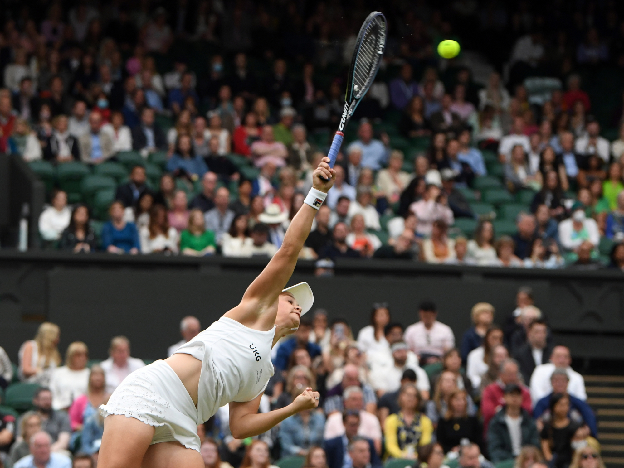 (37)网球——温网:巴蒂晋级半决赛