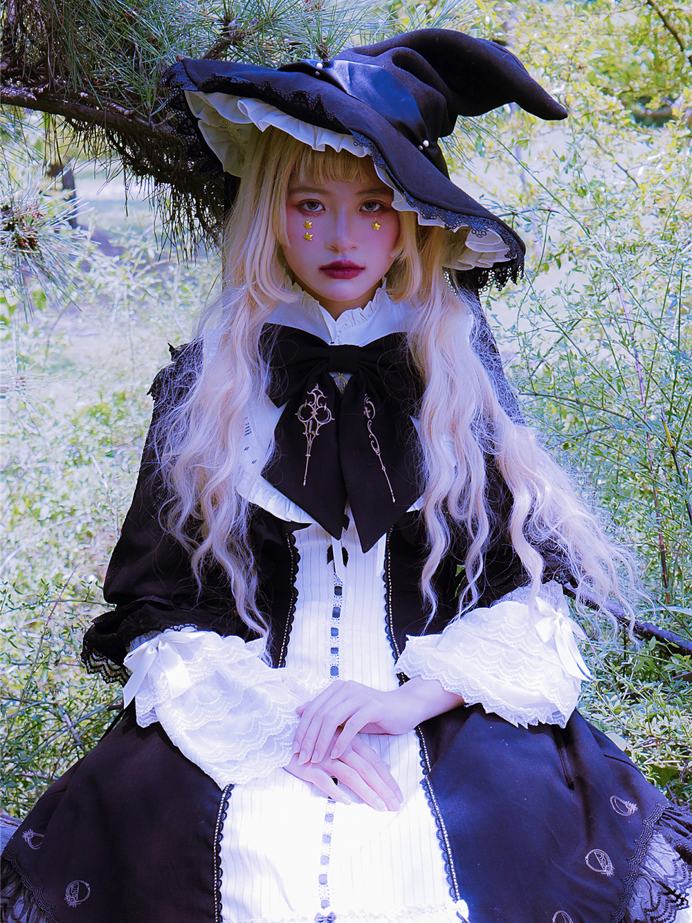 这些暗黑"魔女风"洛丽塔,飒爽又帅气,哥特lo娘沦陷了