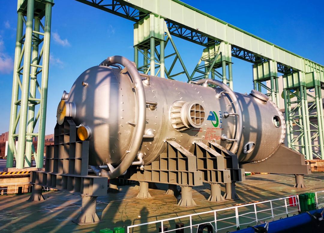 新春"大礼",中国一重承制中石化海南环氧乙烷反应器扬帆起航!