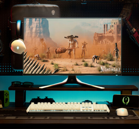 外星人27英寸 QHD NanolPS电竞显示器测评，这才叫速度