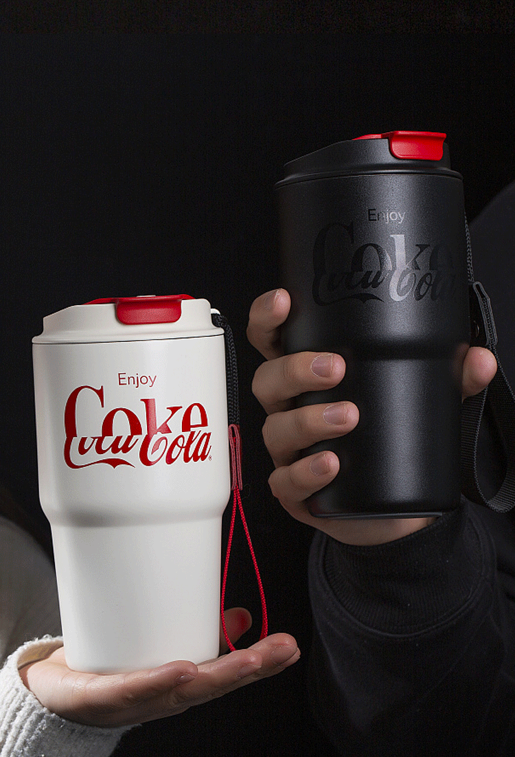可口可乐一出手保温杯都大变样