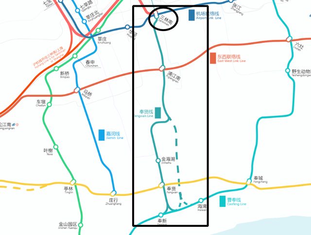 上海奉贤2020地铁规划图片