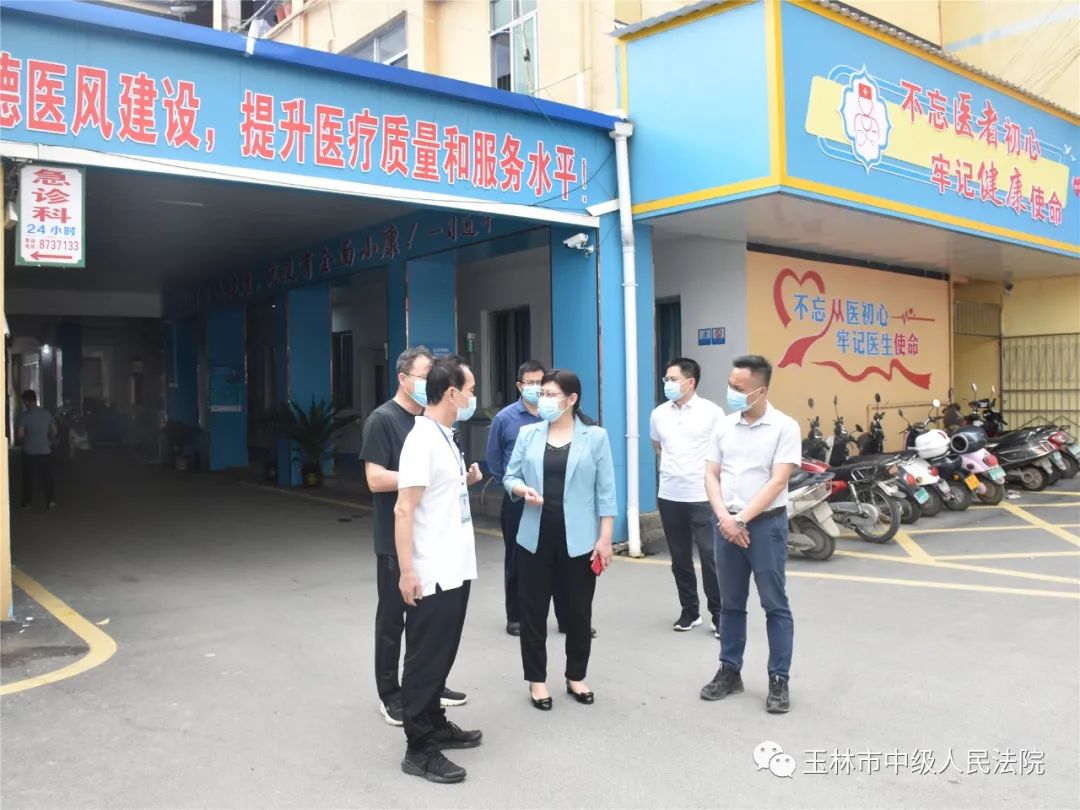 胡海兰深入博白县督查疫情防控工作,调研经济运行情况