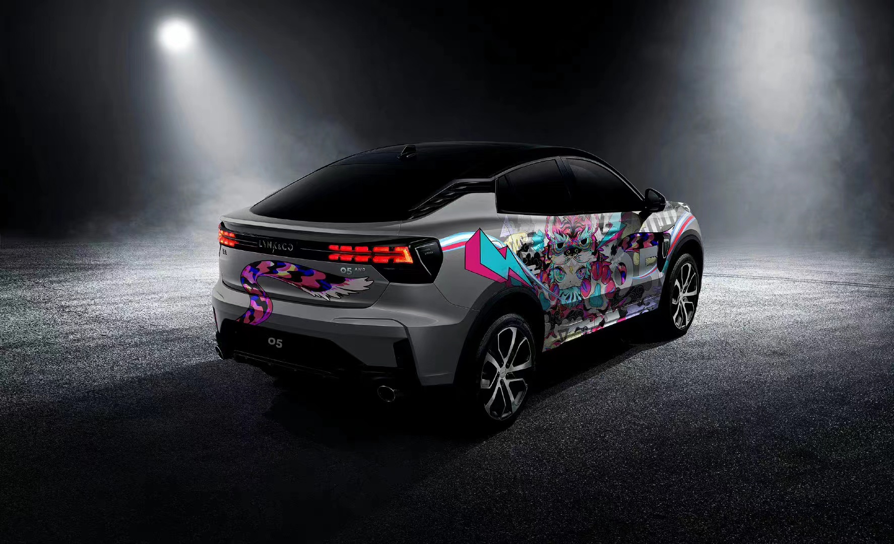 给爱车换个外表,给自己换个心情 领克05潮改真香