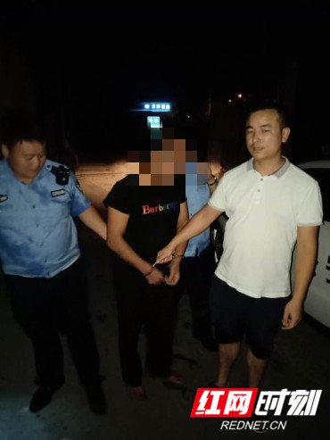 永定区西溪坪派出所12小时内迅速破获系列盗窃案