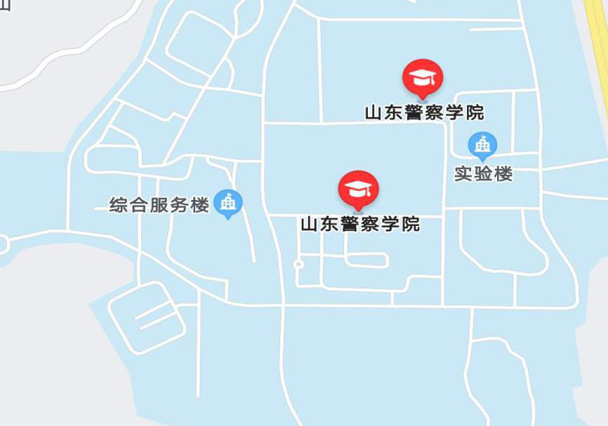 山东警察学院地图图片