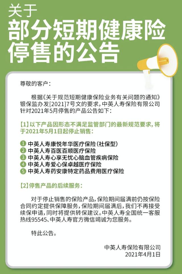 5月1日前不合规短期健康险将停售,购买保险看清这两点