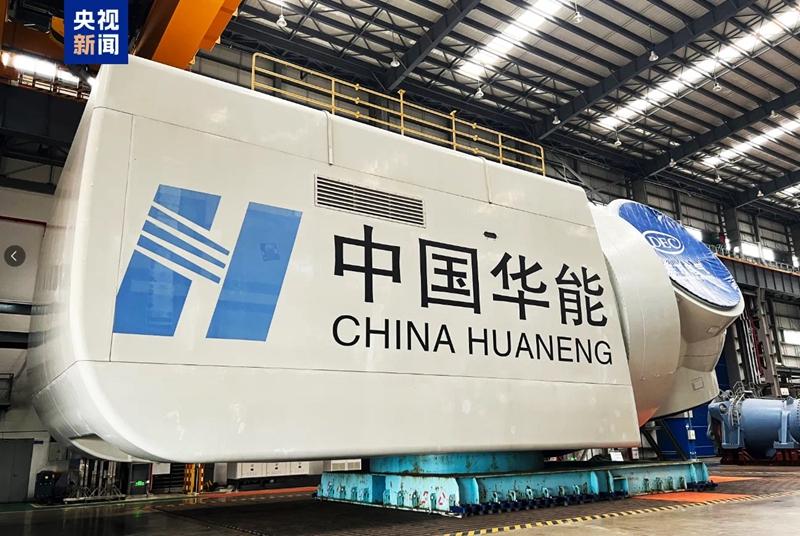“大塊頭”風(fēng)電機組在榕下線 單機功率達到17兆瓦