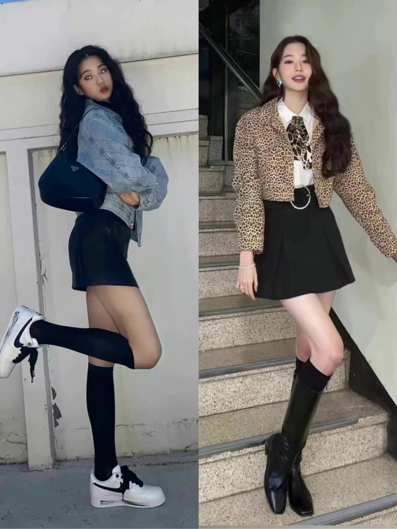 18岁元气少女张元英,私服穿搭的小野性!香肩,美腿也太迷人了