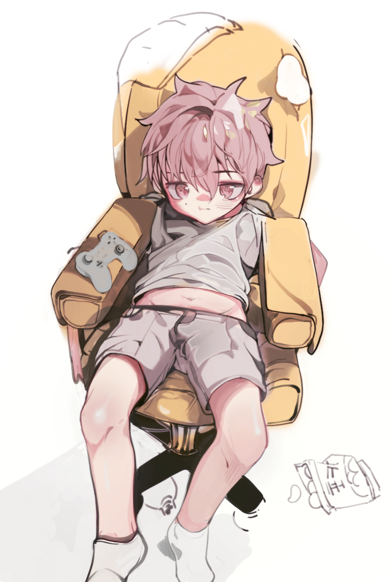 画师「min」作品欣赏:软萌正太少年人物插画