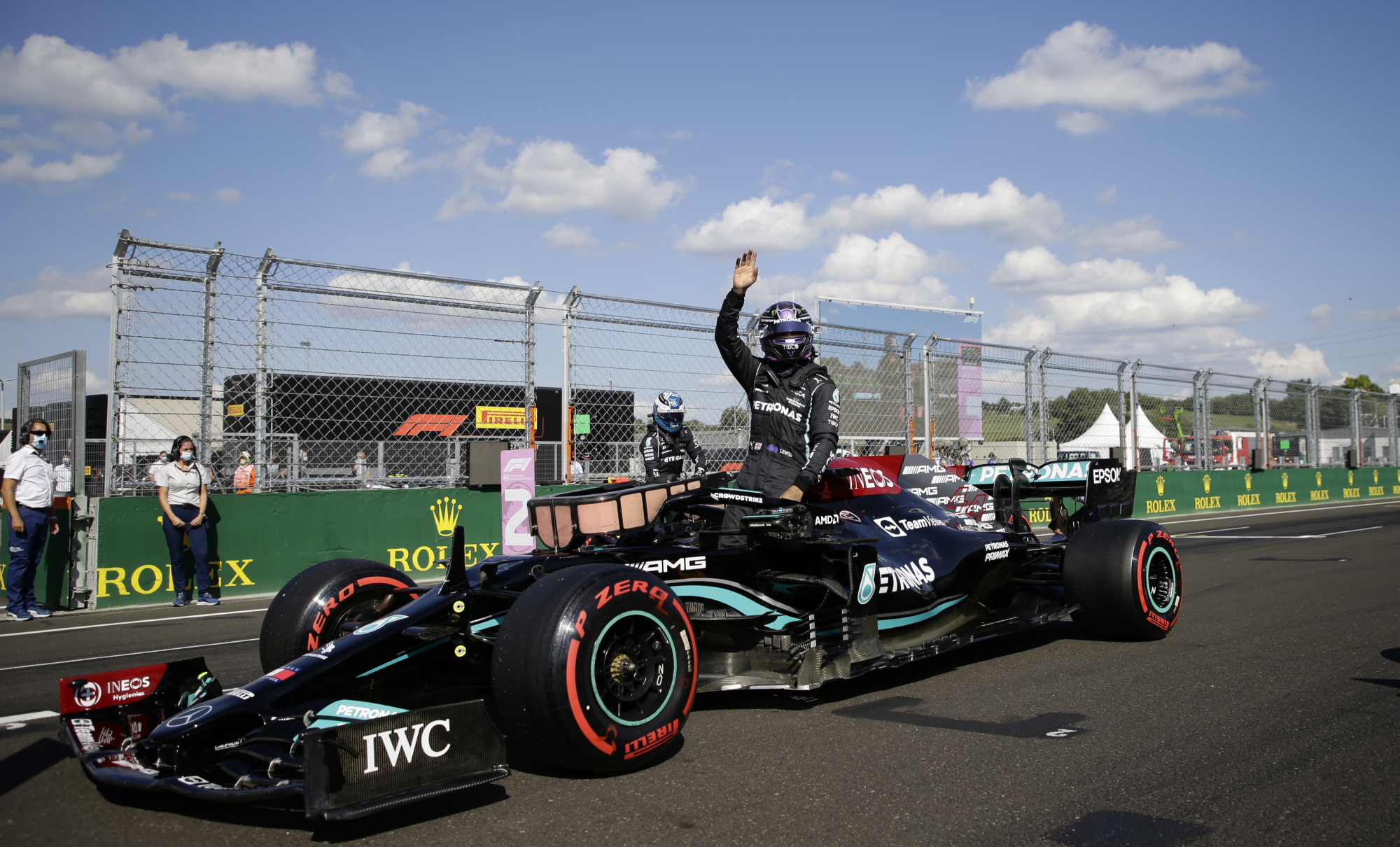 (21)赛车——f1匈牙利大奖赛:汉密尔顿夺得杆位