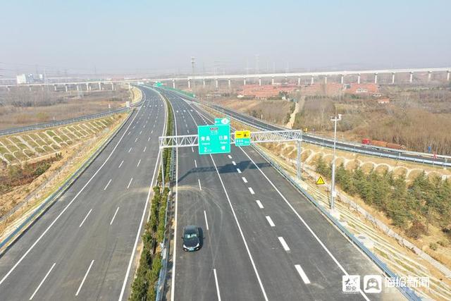 董梁高速董家口至沈海高速段建成通车