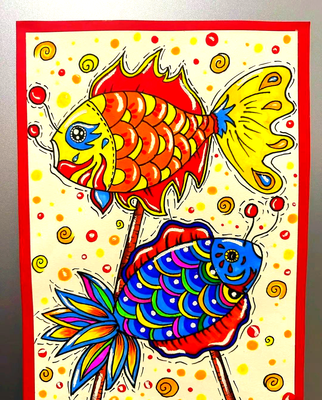 精选新年主题绘画,创意满满,值得一试!