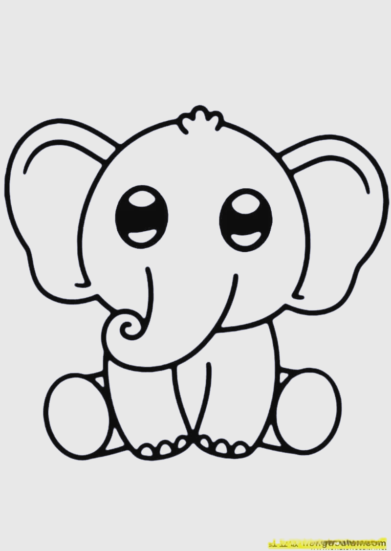 多款温柔大象卡通儿童简笔画,让我们一起探索大象世界!