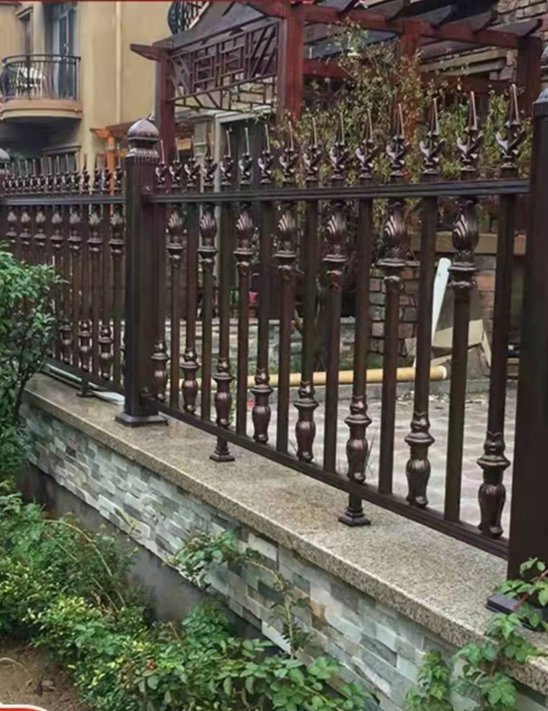 庭院别墅加厚锌钢护栏a冯庄a铁艺围栏厂