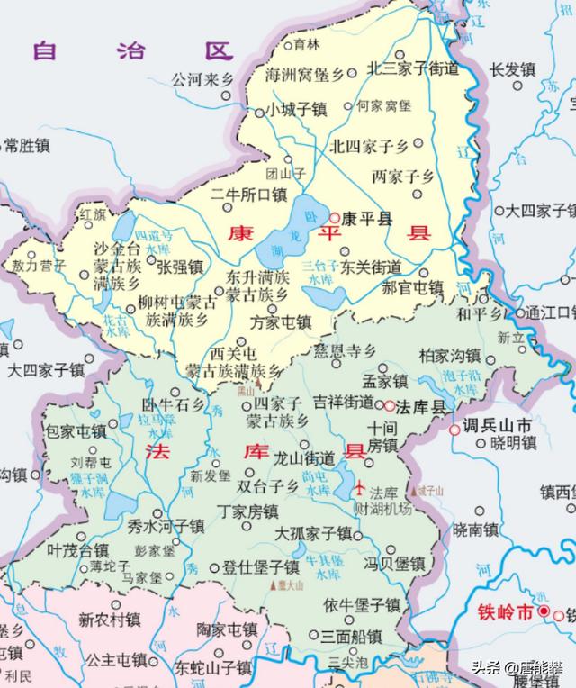 辽宁省辽中县地图高清图片