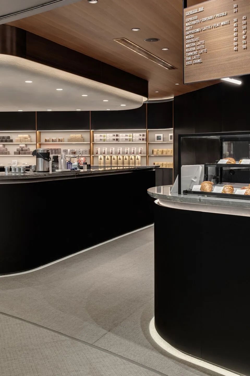 cupping room黑金高品质咖啡店设计