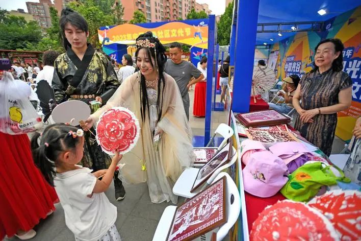 居民众创节目,和非遗零距离,光谷社区文化节精彩开幕