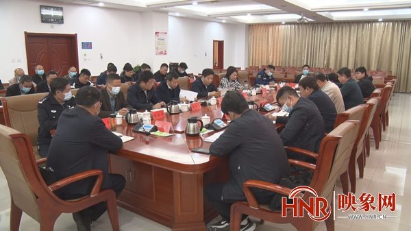 河南省安委会安全生产专项检查项城汇报会召开 李飞出席会议