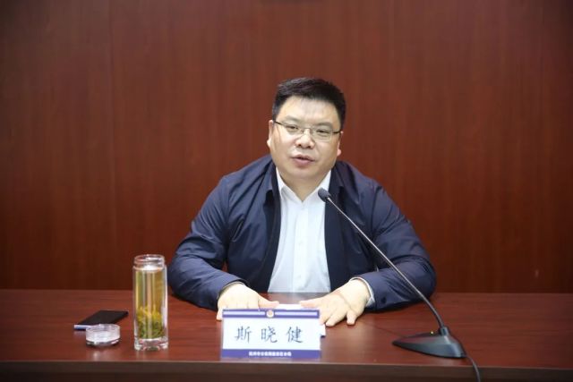 斯晓健到临安公安分局作党风廉政警示教育专题党课
