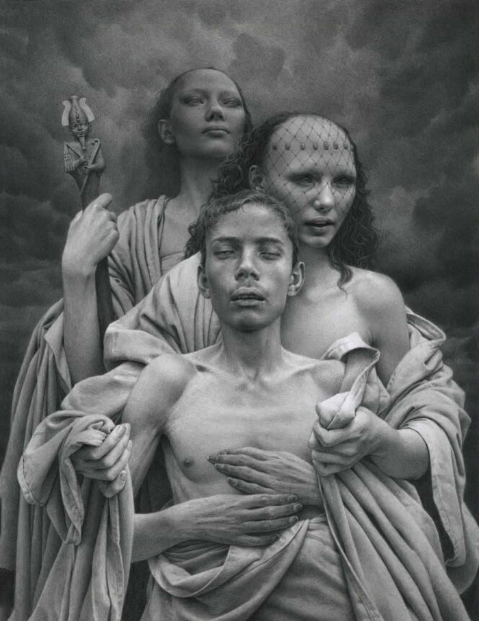 笔触 关系 节奏 质感 自然律动 一切绘画的基础 素描艺术(二)