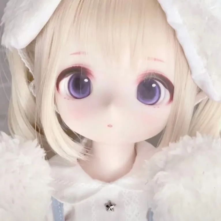 可爱bjd娃娃女头