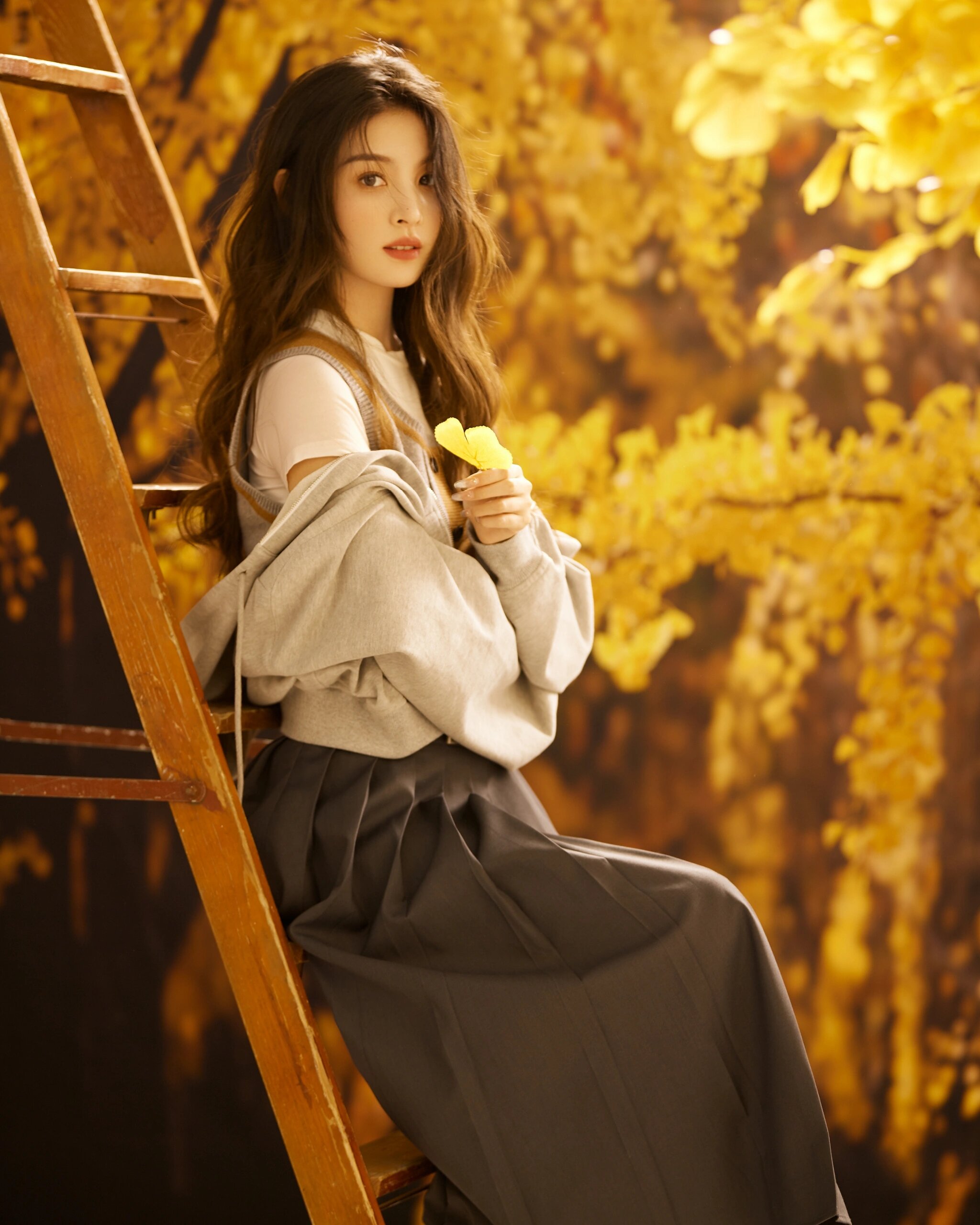 秋冬写真人像摄影,这7个技巧,文艺唯美拍照好看