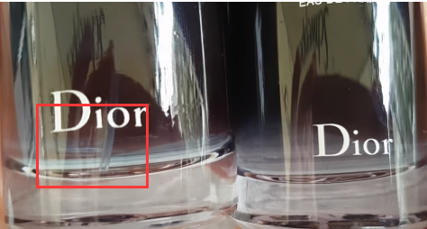 dior/迪奥 清新之水旷野男士淡香水100ml 真假对比